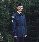 Brian Jr. in Air Cadets 1996