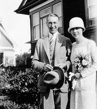 Harry and Bea Cassidy 1925